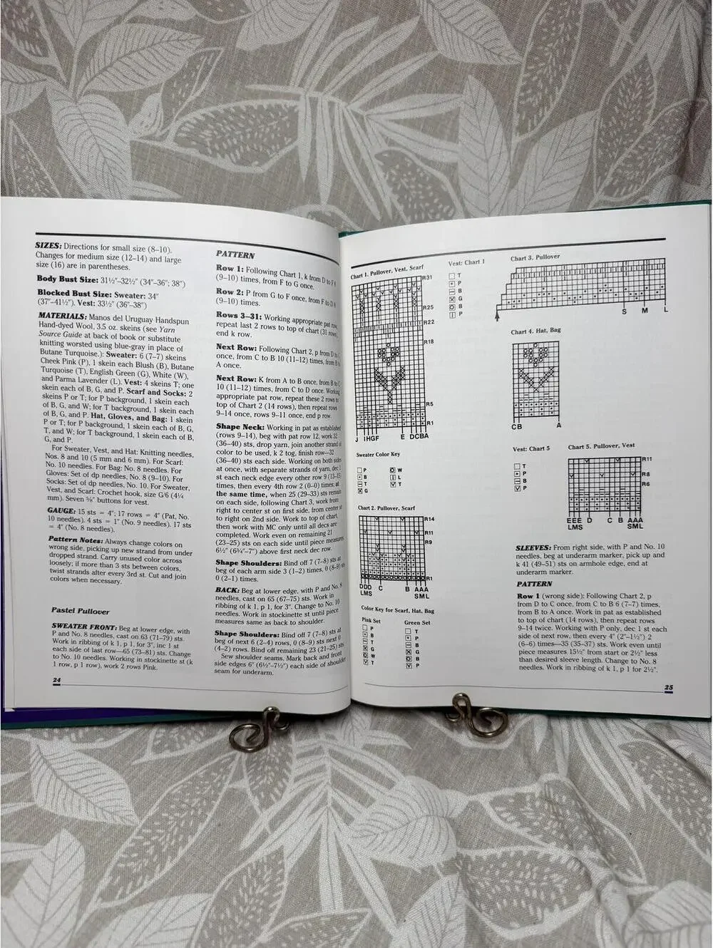 Vintage 1984 Knitting & Crochet McCall’s Needlework Crafts HC Pattern Book